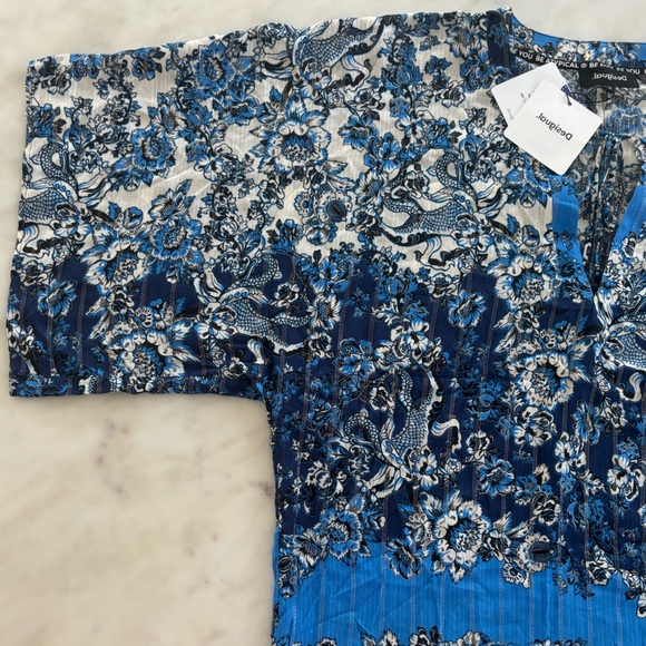 NWT Desigual Blusa Athenas in Medium - Picture 6 of 9